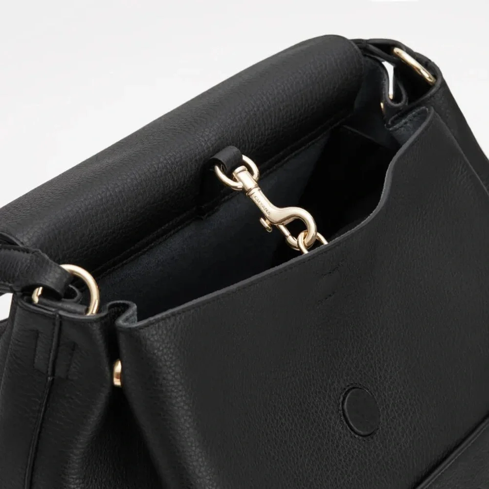 NWT Cuyana Black Leather Backpack 13-inch - Picture 6 of 17